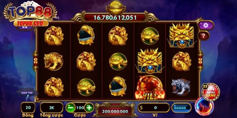 Những điểm nổi bật của game Kho Báu Tứ Linh tại Top88
